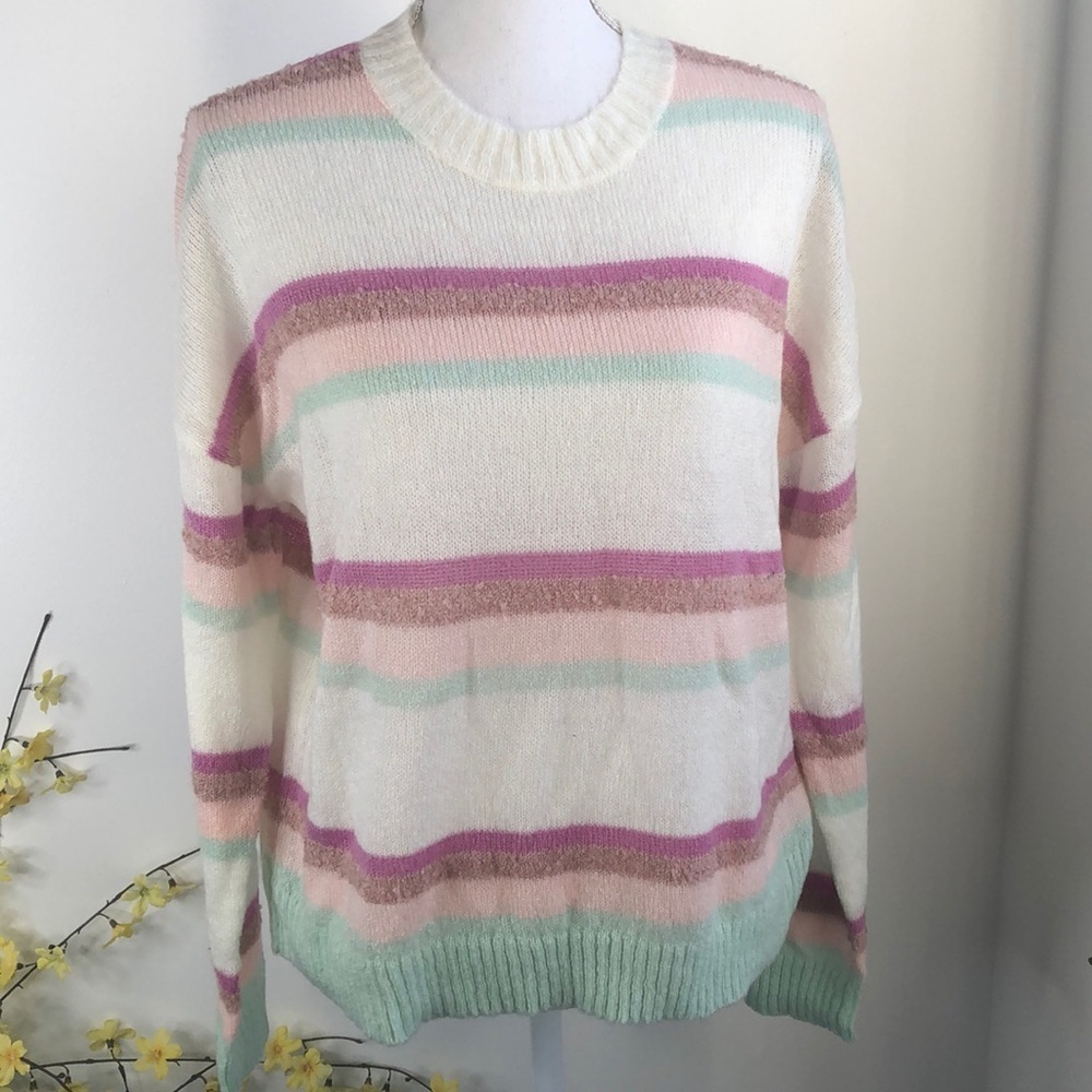 Abound striped sweater